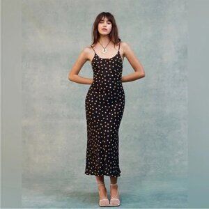 Réalisation Par Iggy Polka Dot Dress Sz M